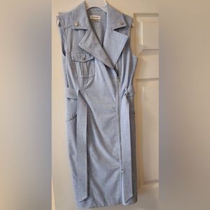 Calvin Klein Light Blue Casual Midi Dress size 2